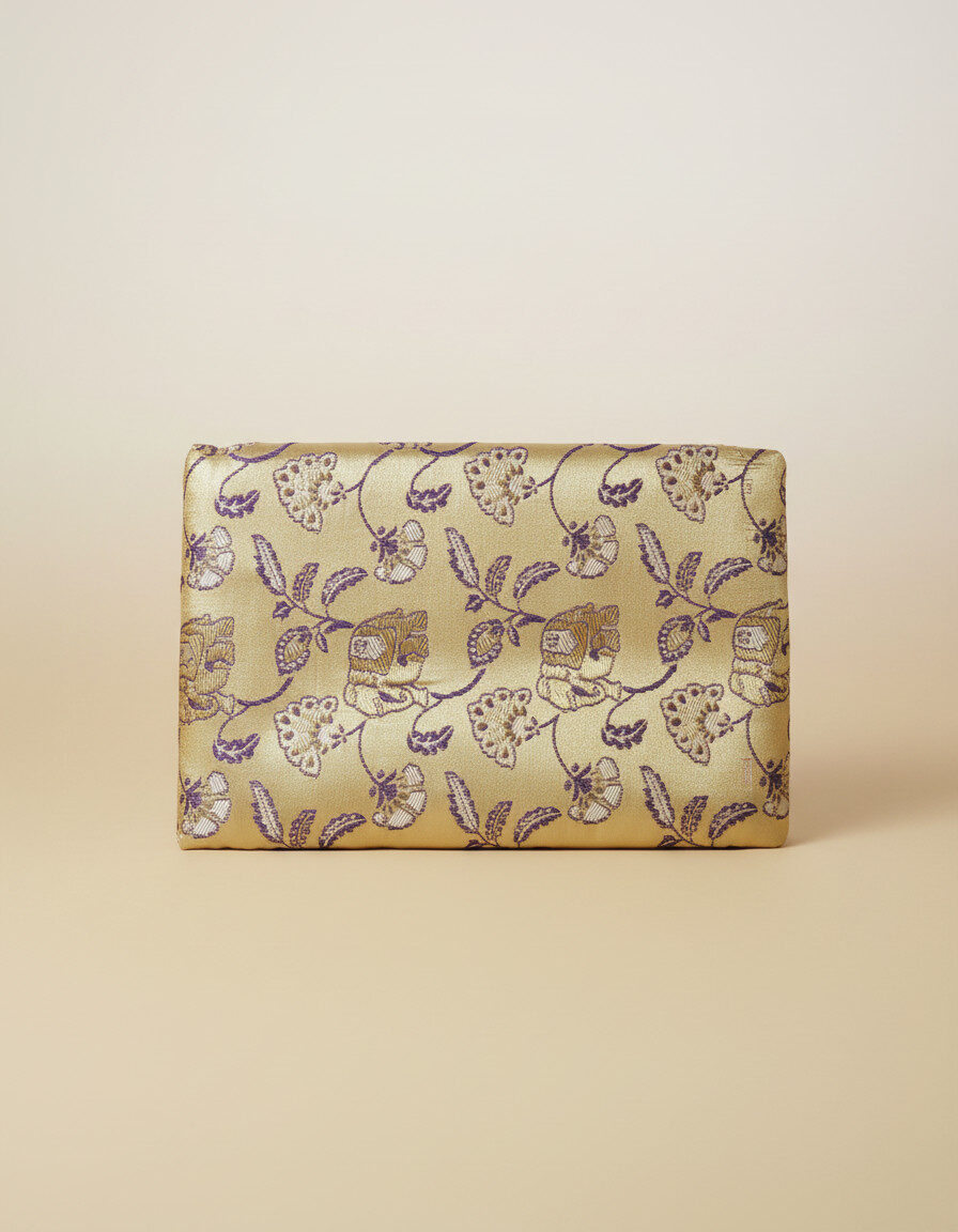 Vintage Plum Saree - Image 5